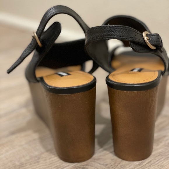 Nine West Edge Women's Platform Wedge Sandals - Picture 5 of 5